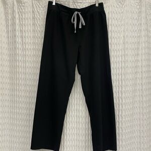 FIGS Black Livingston High Waisted Basic Scrub Pants